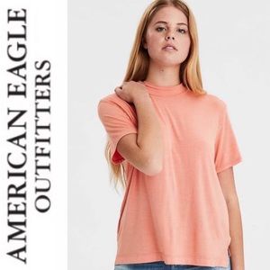 AE Soft and Sexy Mockneck T-Shirt